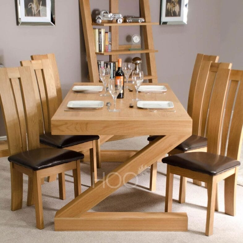 Z Oak 6FT x 3FT Table - Image 2