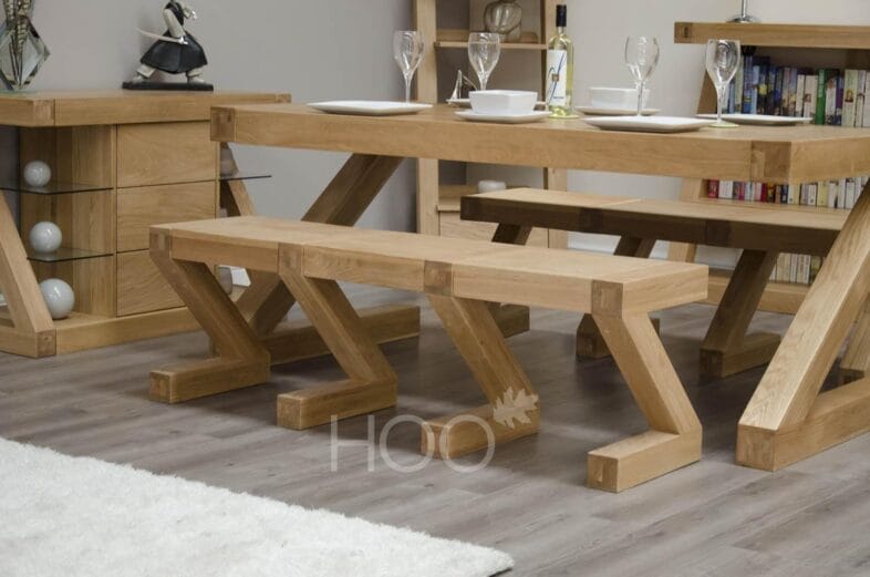Z Oak Large Bench - Image 3