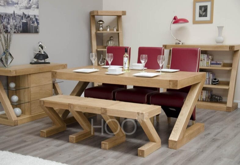 Z Oak Large Bench - Image 2