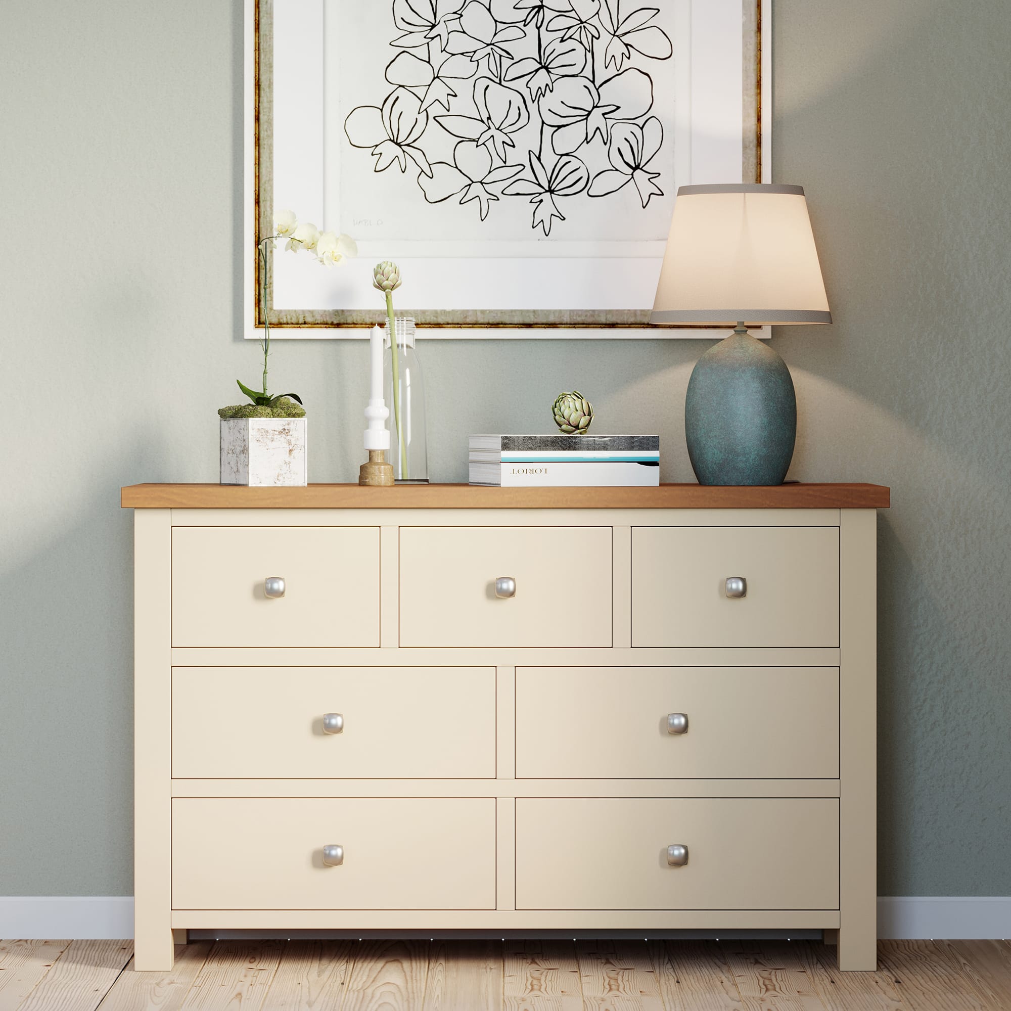 Keswick Oak Painted 3 Colour Choice Bedroom Furniture