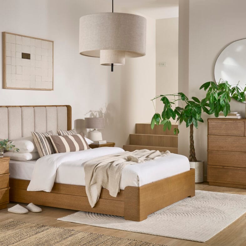Regent Oak 5ft Low Foot End Bed Frame - Solid Oak Furniture