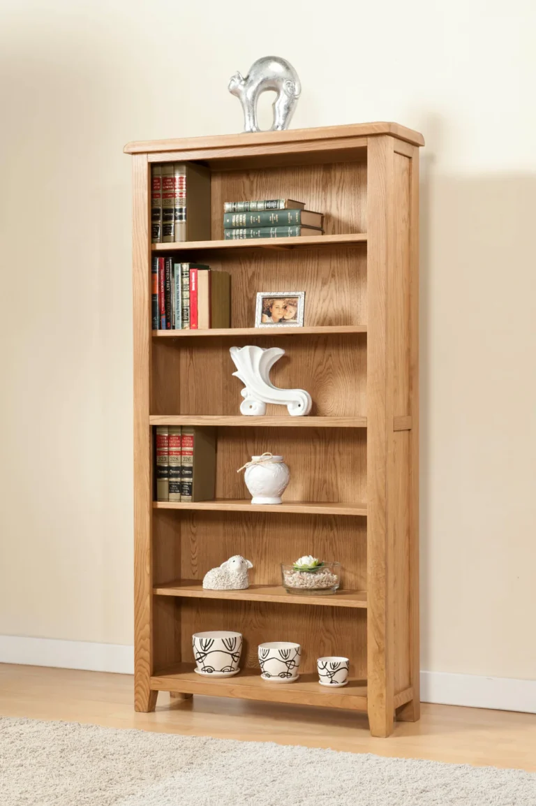 Wentworth Oak 180cm Bookcase
