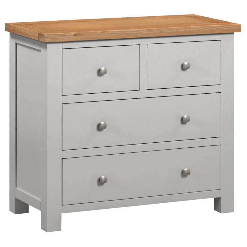 Keswick Moon Grey 2 Over 2 Chest of Drawers