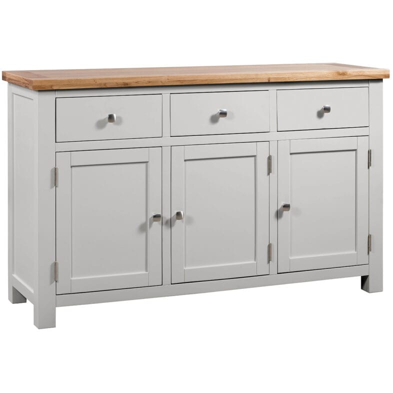 Keswick Moon Grey 3 Door Sideboard