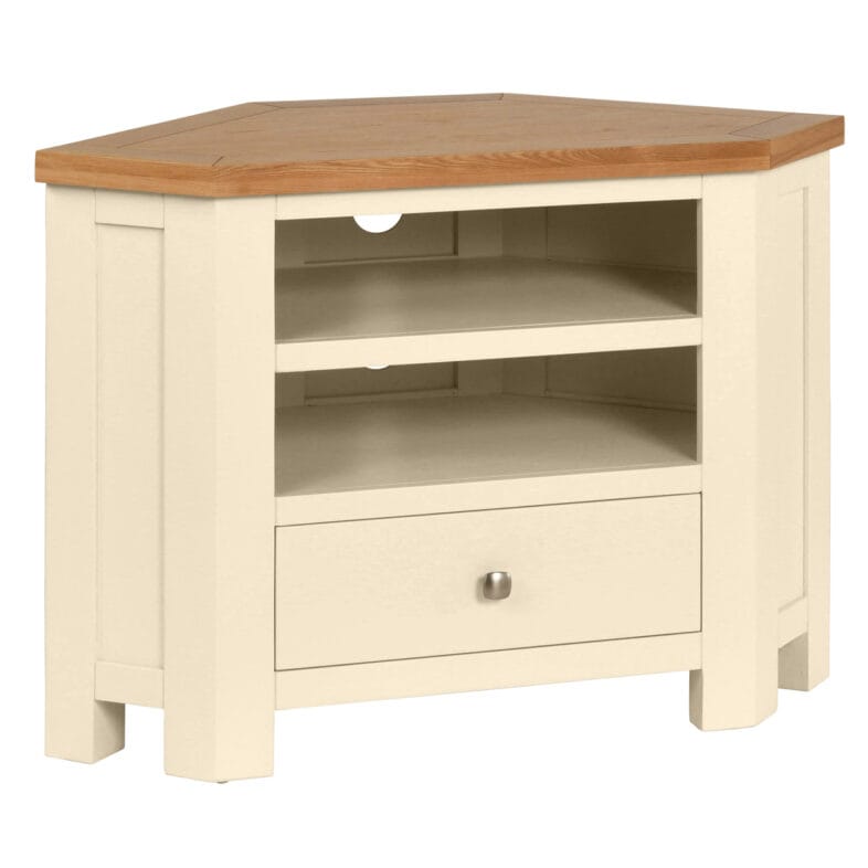 Keswick Ivory Corner TV Cabinet