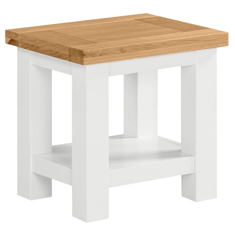 Keswick White Lamp Table
