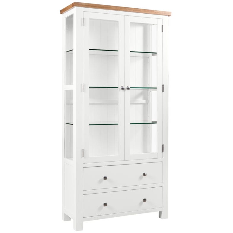 Keswick White Display Cabinet