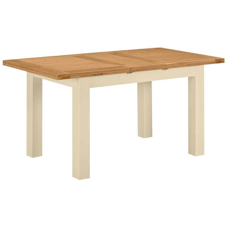 Keswick Ivory Small Extending Dining Table 120-153 cm