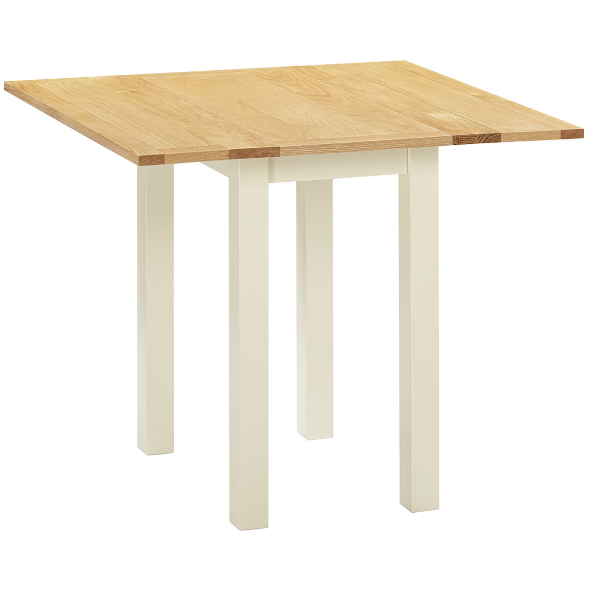 Keswick Ivory Square Drop-Leaf Table