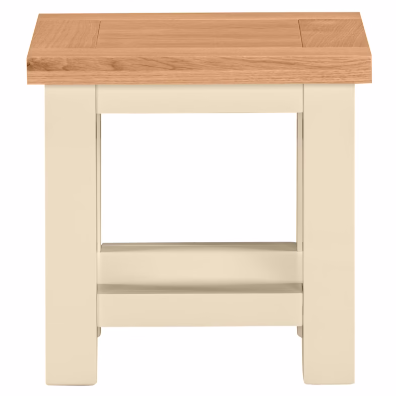 Keswick Ivory Lamp Table SIDE