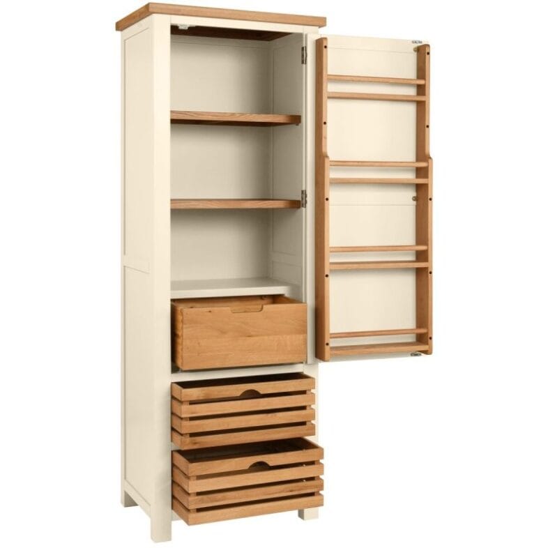 Keswick Ivory Single Larder Cupboard - Image 2