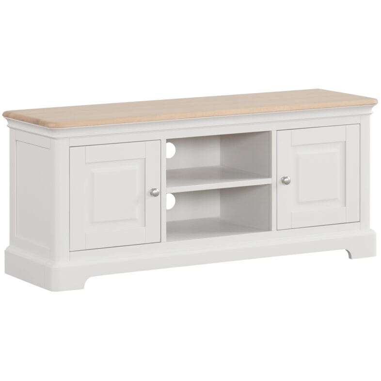 Cornwall Painted Oak Large TV Unit