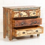 Revival Mango Wood Chest of 3 Drawers - Image 5