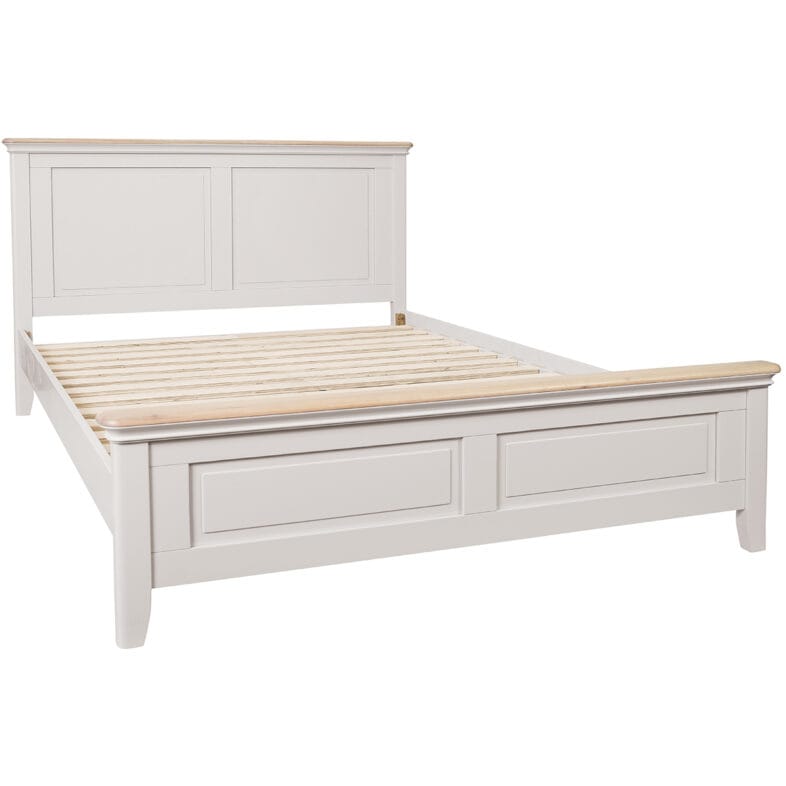 Cornwall Grey Mist 6' High Foot End Bed