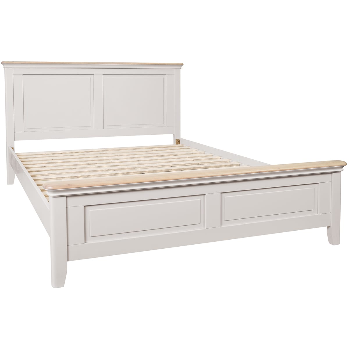 Cornwall Grey Mist 6' High Foot End Bed