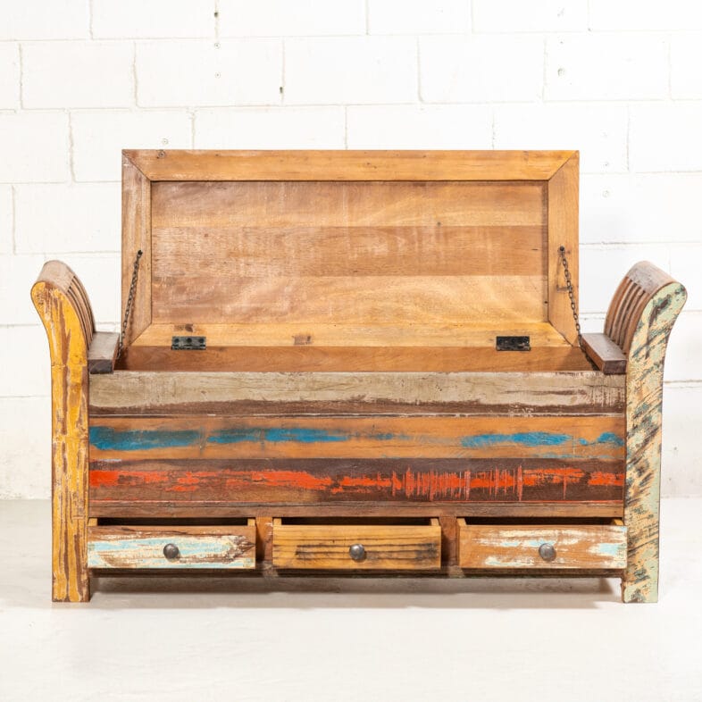 Revival Mango Storage Bench