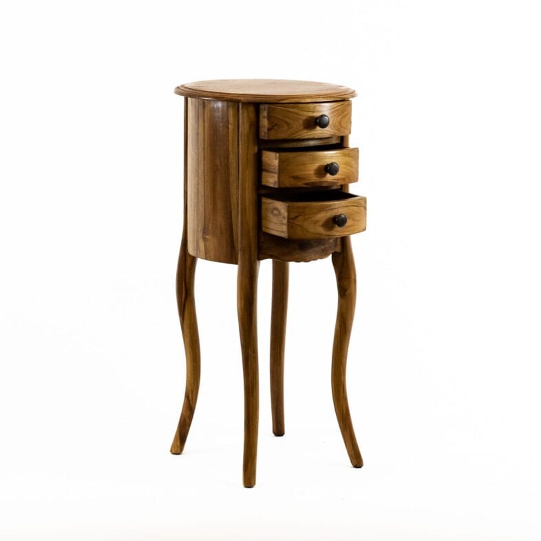 Occasional Teak Cavendish Round Table - Image 3