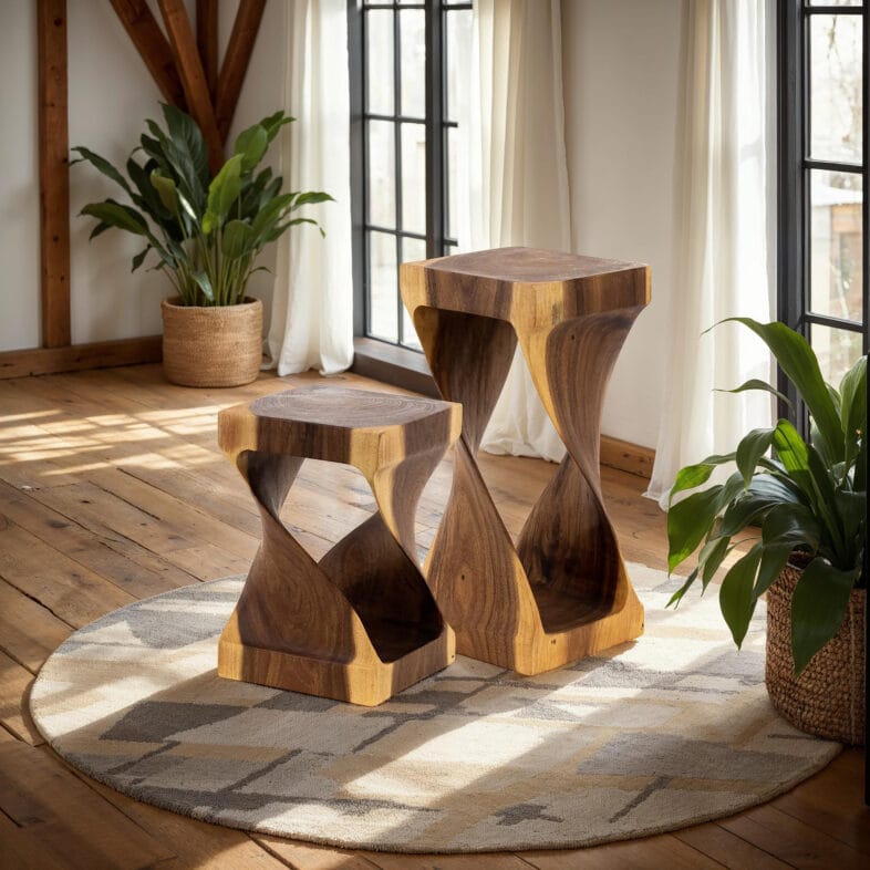 Natures Way Low Cubic Side Table