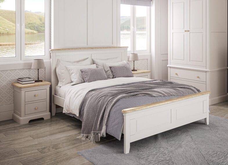 Cornwall Grey Mist Triple Wardrobe Lifestyle