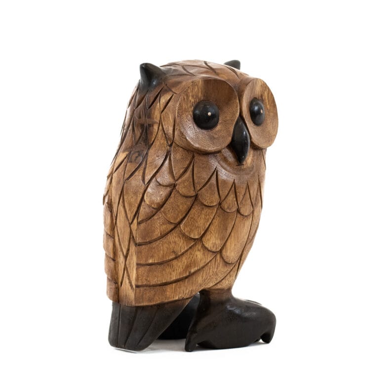 Natures Way Large Wooden Owl
