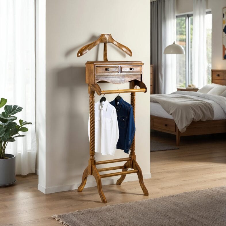 Occasional Teak Clothes Valet - Image 3