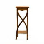 Occasional Teak Chesterfield Plant Stand - Image 2