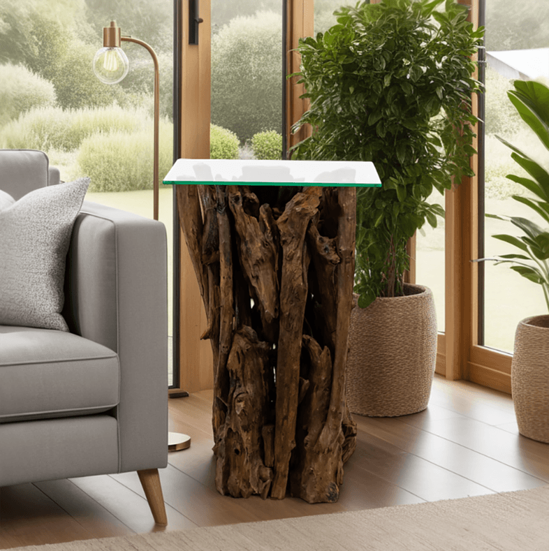 Woodland Rectangular Lamp Table - Image 4