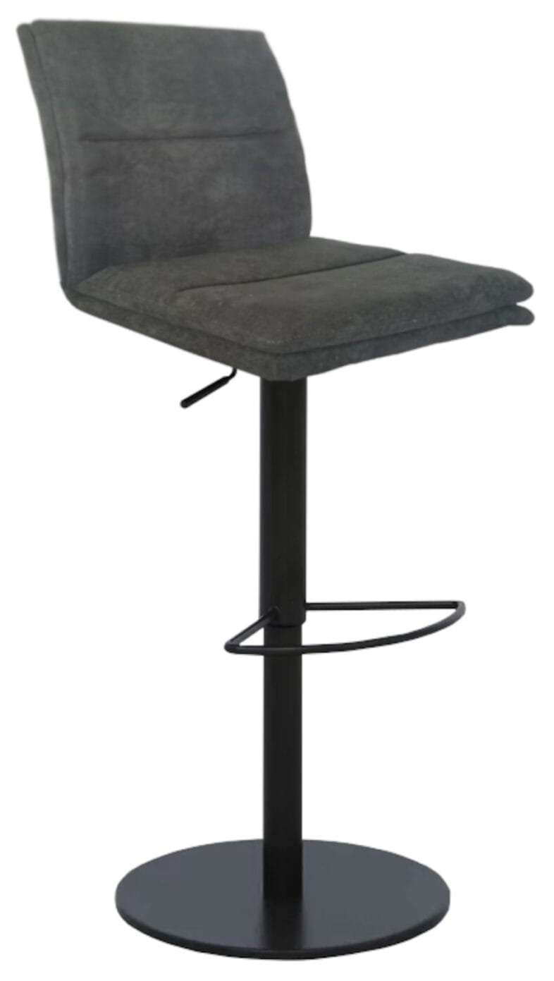 Modena Adjustable Bar Stool in Grey - Image 3