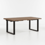 Modena Oak 6-8 Seater Dining Table with U Base