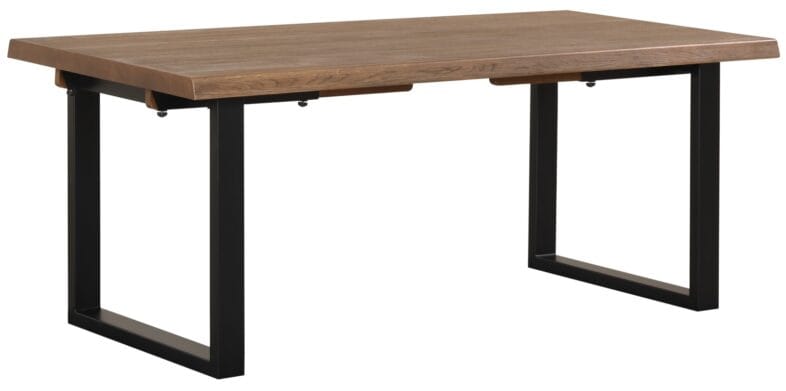 Modena Oak 6-8 Seater Dining Table with U Base iso