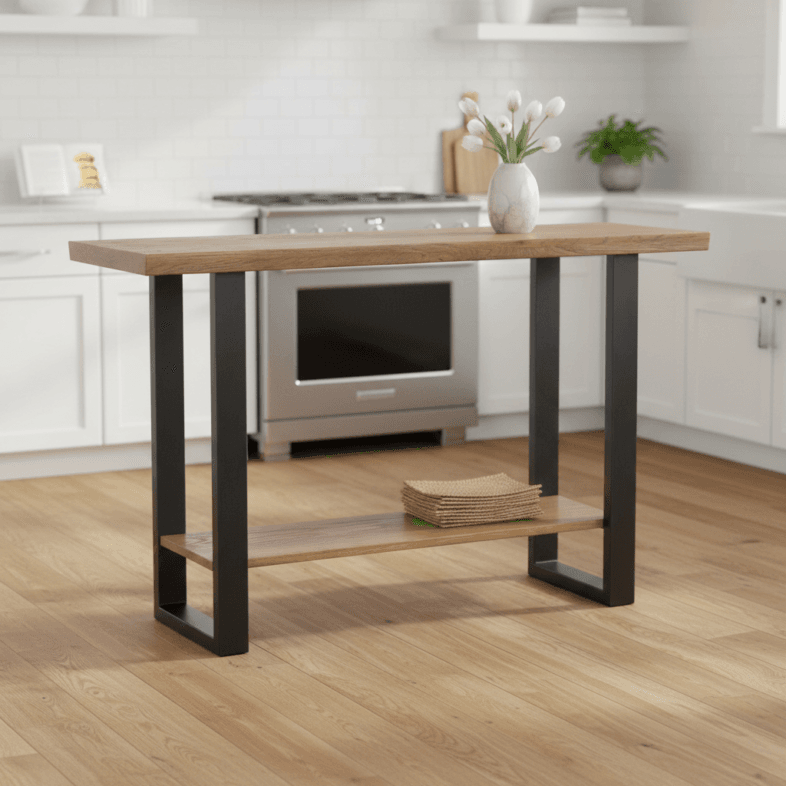 Modena Oak Console Table lifestyle