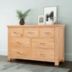 Valencia Oak 3 Over 4 Chest of Drawers