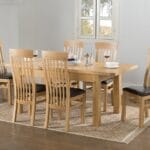 Valencia Oak Extending Dining Table 6-8 Seater