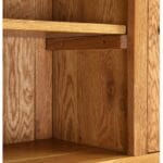 Original Vancouver Solid Oak Large Dresser Hutch Top Only - Image 2